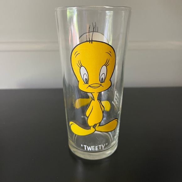 Vintage Pepsi 1973 Tweety Collectors Glass Loonie Tunes - Picture 2 of 3
